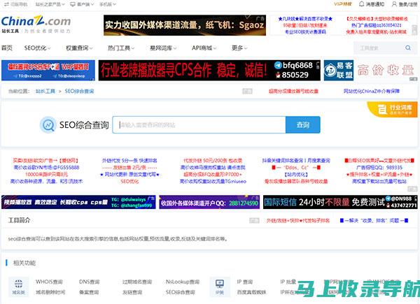 SEO综合查询官网助力企业网络营销战略制定